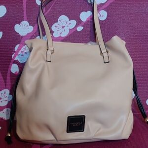 Victoria's Secret Tan Tote Bag
